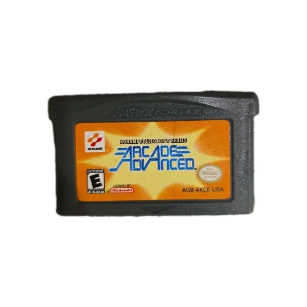 Lot Of 7 Game Boy Advance TX HOLDEMS SPY PAC-MAN RUGRATS MADAGASCAR NAMCO ARCADE